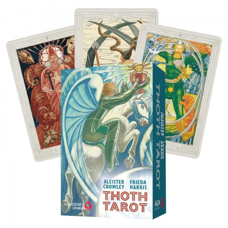 Aleister Crowley THOTH Mažos Taro kortos AGM